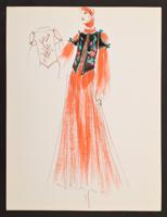Karl Lagerfeld Fashion Drawing - Sold for $1,170 on 04-18-2019 (Lot 94).jpg
